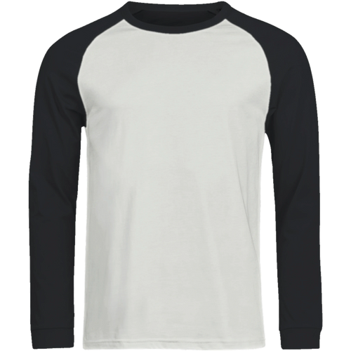 T-shirt baseball Bameneli coloris White Blk