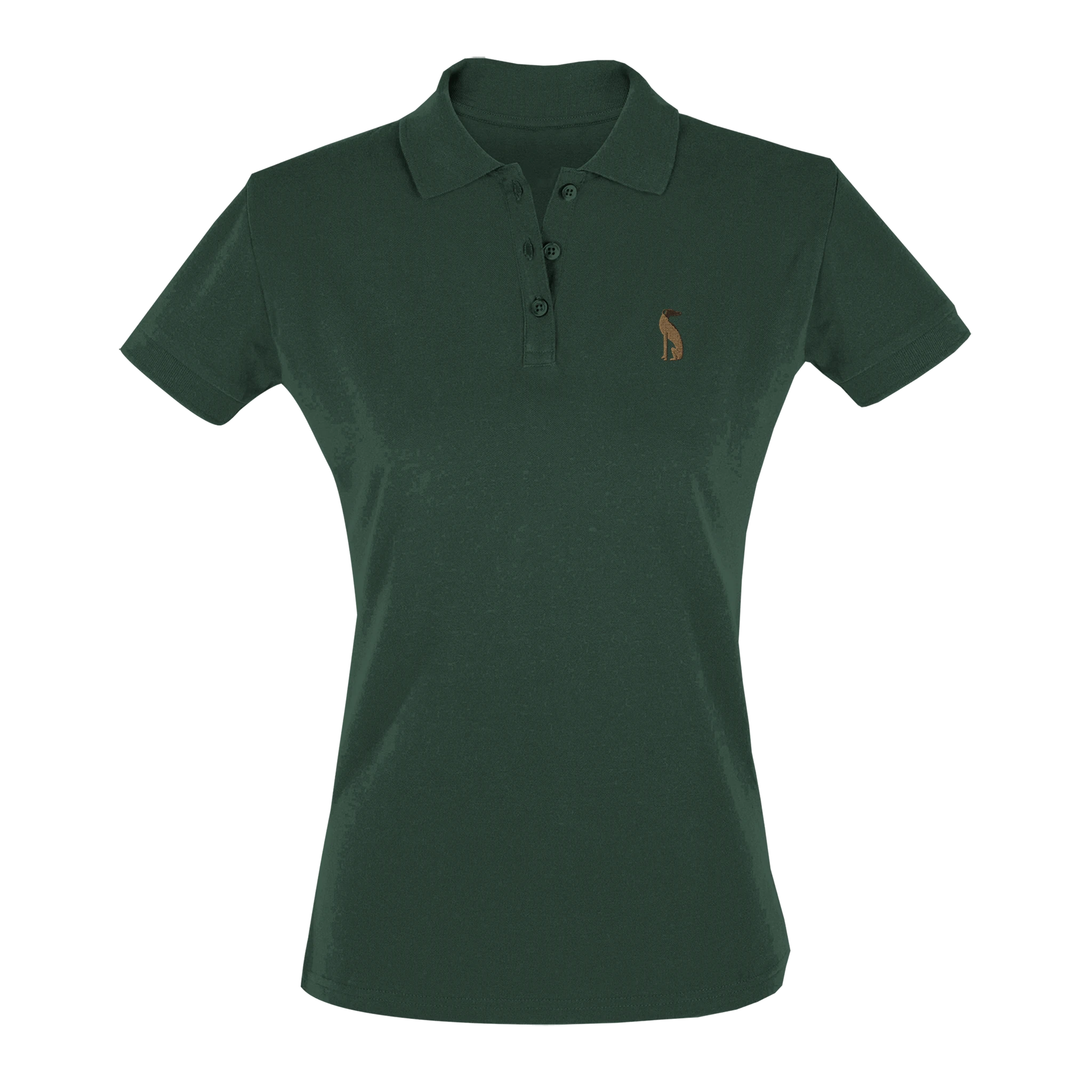 Polo femme Bameneli coloris Vert bouteille