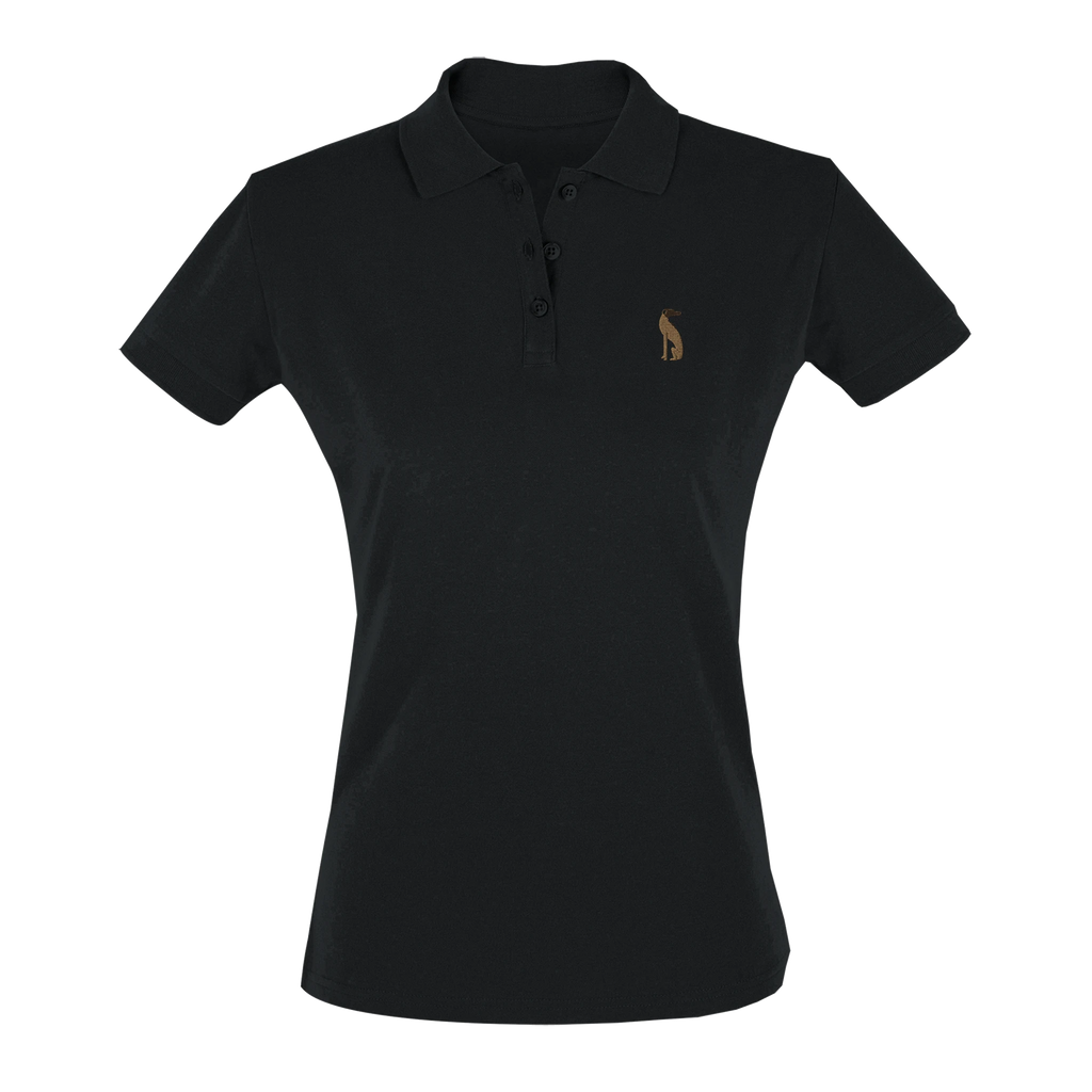 Polo femme Bameneli coloris Noir vue portée dos